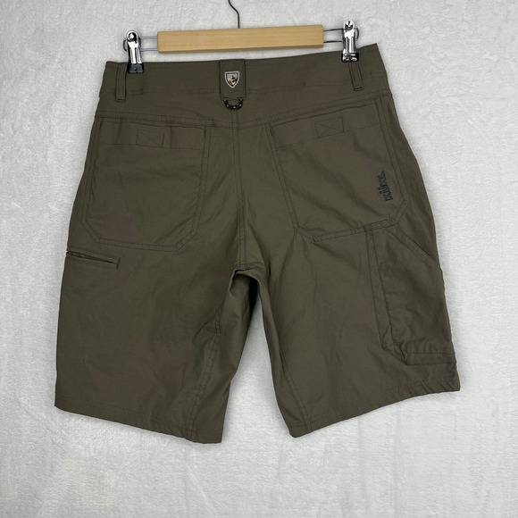 KUHL Renegade Shorts Mens Size 30 Khaki Tan Style 5121 Hiking 9.5 inseam Camping - Picture 2 of 15